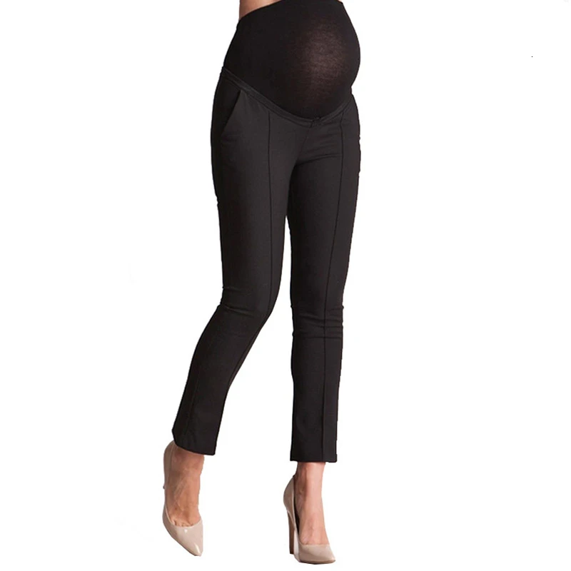 Брюки для беременных женщин однотонный Леггинсы летняя одежда женские Одежда |