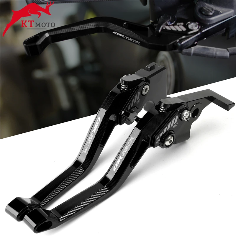 Новый логотип CNC Алюминиевые Регулируемые 3D ромбовидные мотоциклетные рычаги