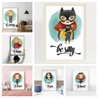 Постер Manval с изображением супергероев, девушек, аниме, для детской комнаты, картина с изображением героев мультфильмов, супердевочек, феминисток, для детской комнаты, спальни, для домашнего декора