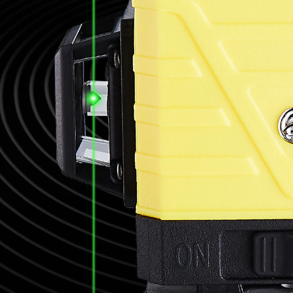 16 проводной нивелир с наземным креплением сверкающий зеленый Высокоточный