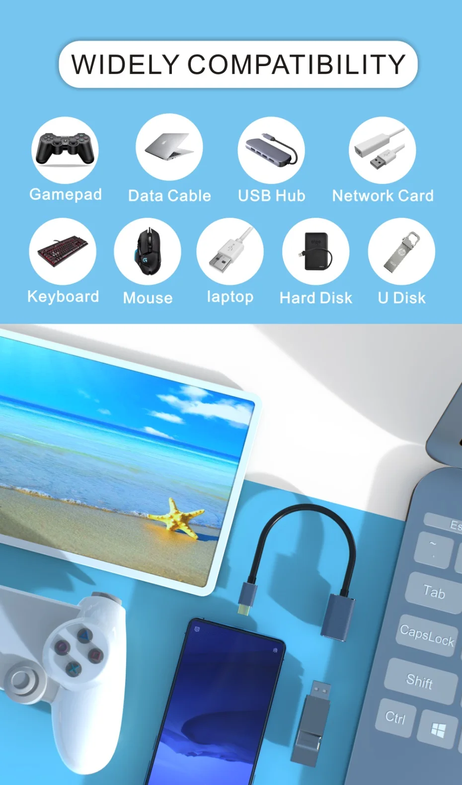 USB 3,1 type C OTG кабель адаптер type C USB C 3,1 USB 3,0 кабель для MacBook Pro samsung S9 USB флэш-накопитель внешний накопитель