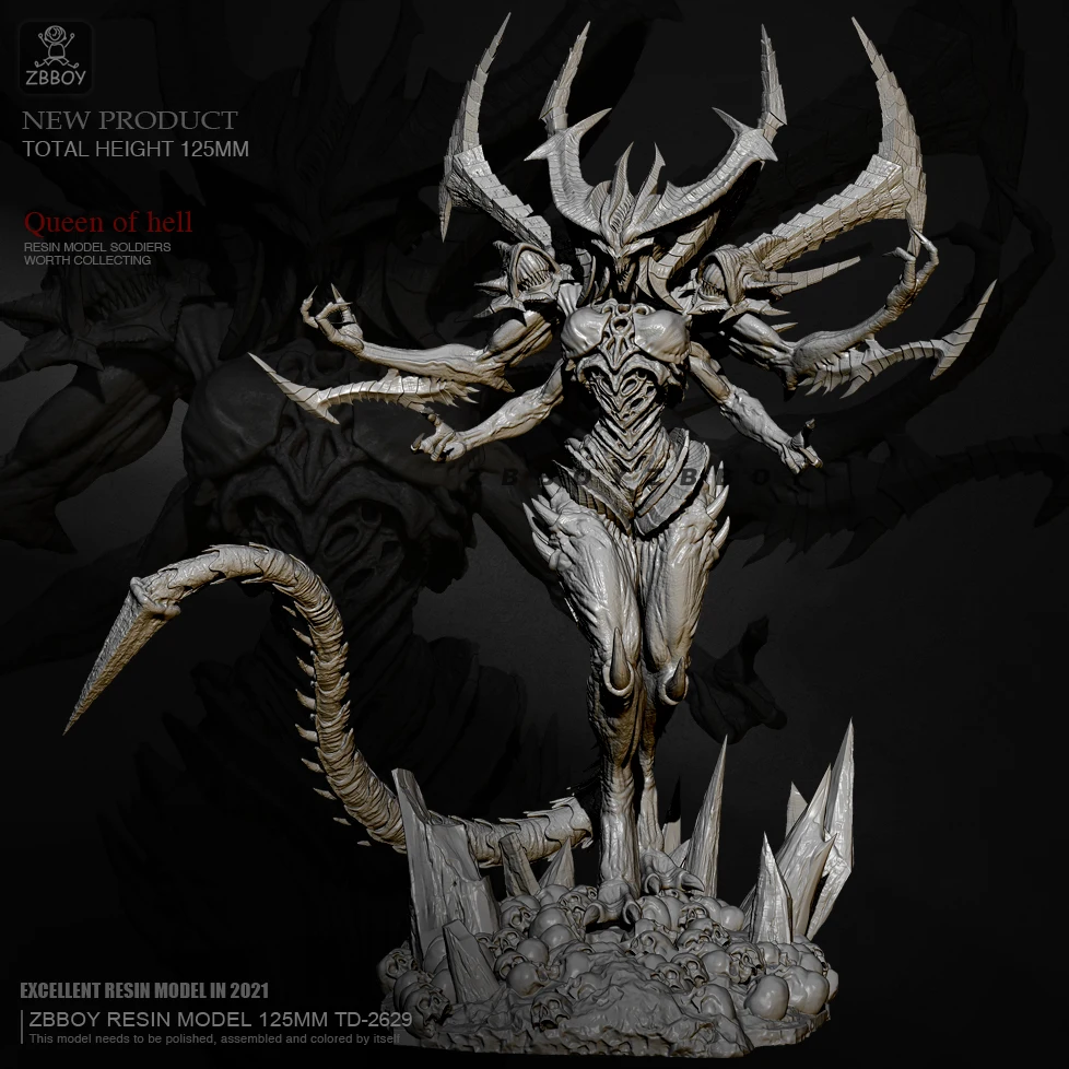 

H125mm Resin model kits figure colorless and self-assembled TD-2629