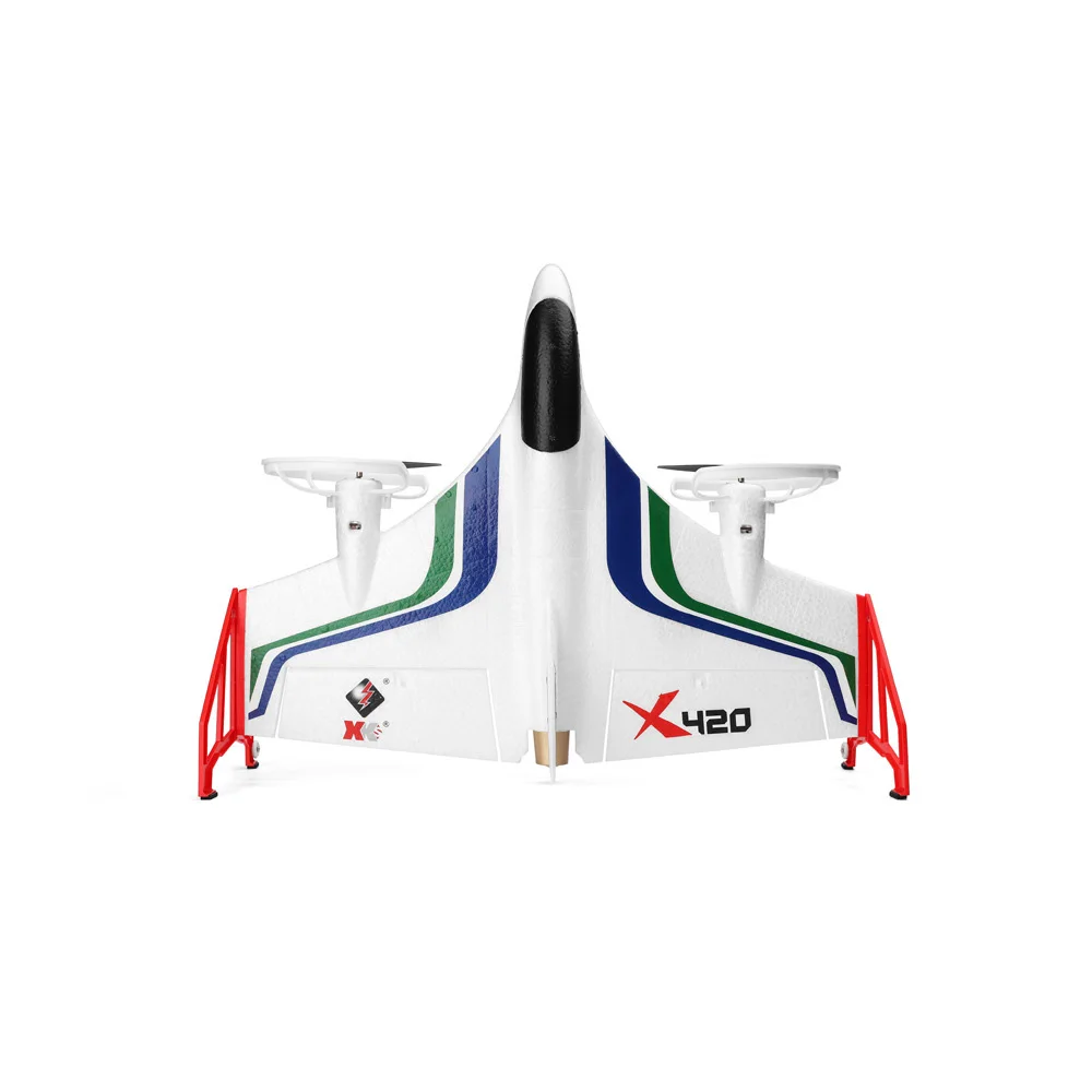 

X420 RC Airplane 3D/6G Mode Conversion Portable Impact 2.4G Remote Control Rc Plane Toys Gifts Single Electric Version Toys Gift