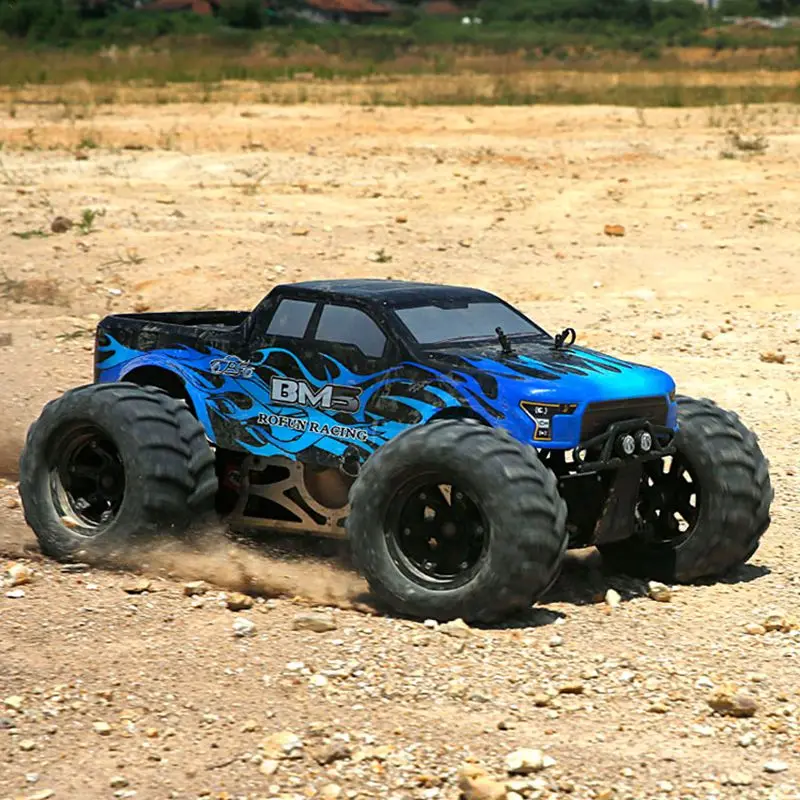 Радиоуправляемый газовый двигатель 1/5 масштаб 2019 rovan 29CC 4WD BM5 Багги тележка для