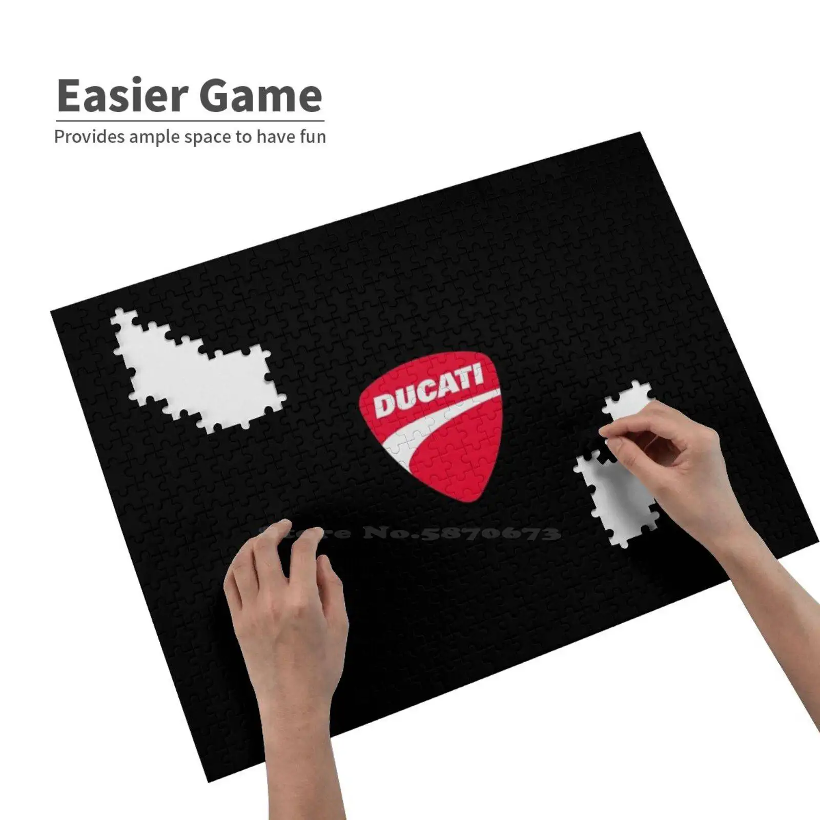 Фирменная маска пазл игра деревянные игрушки для сборки картин игры мотогонка Gp