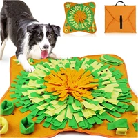puppy foldable brain training feeding mat washable dog sniffing pad bite resistant treats indoor outdoor stress relief mat