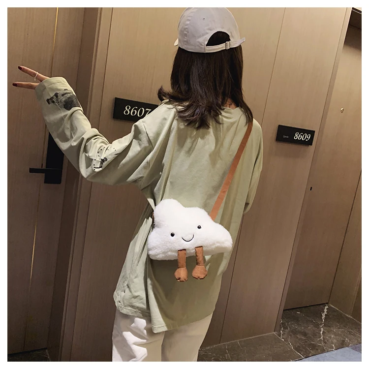 Small Crossbody Shoulder Bags For Girls Cute Cartoon Toast Toy Fruit Shape Avocado Wallet Designer Clear Purse And Handbags