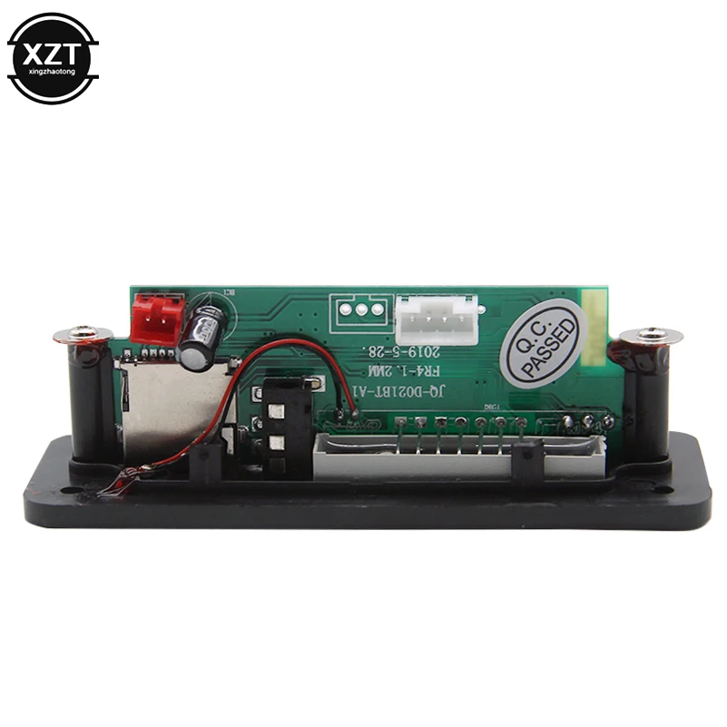 Bluetooth 5.0 MP3 WMA Decoder Board Module DC 5V 12V USB SD/TF AUX FM Call Recording Audio 2*3W Amplifier For Car DIY | Электроника