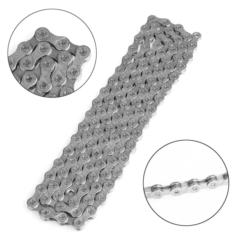 Прочная цепь на 116 звеньев велосипеда 10 скоростей для горных и шоссейных