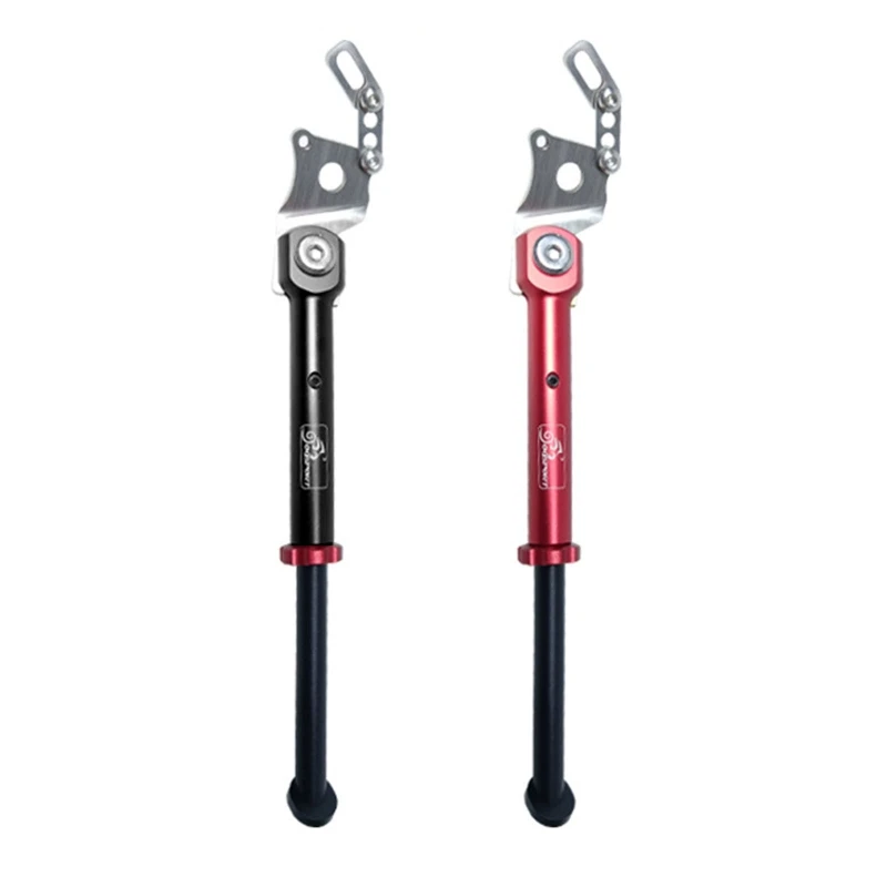 

Folding Bike Foot Side Stand Aluminum Alloy Bike Kickstand Foot Brace Adjustable
