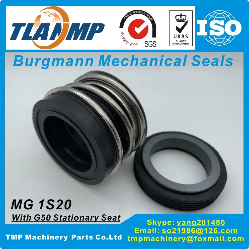 MG1S20/45 G50 MG1S20 45 TLANMP механические уплотнения Burgmann с сиденьем для вала размера мм