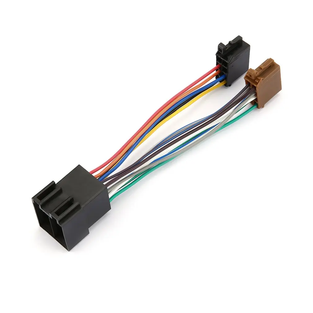 

Wire Harness Adaptor For Kenwood / JVC Car Stereo Radio ISO Standard Connector Adapter 16 Pin Plug Cable Car Wire Cable Adapter