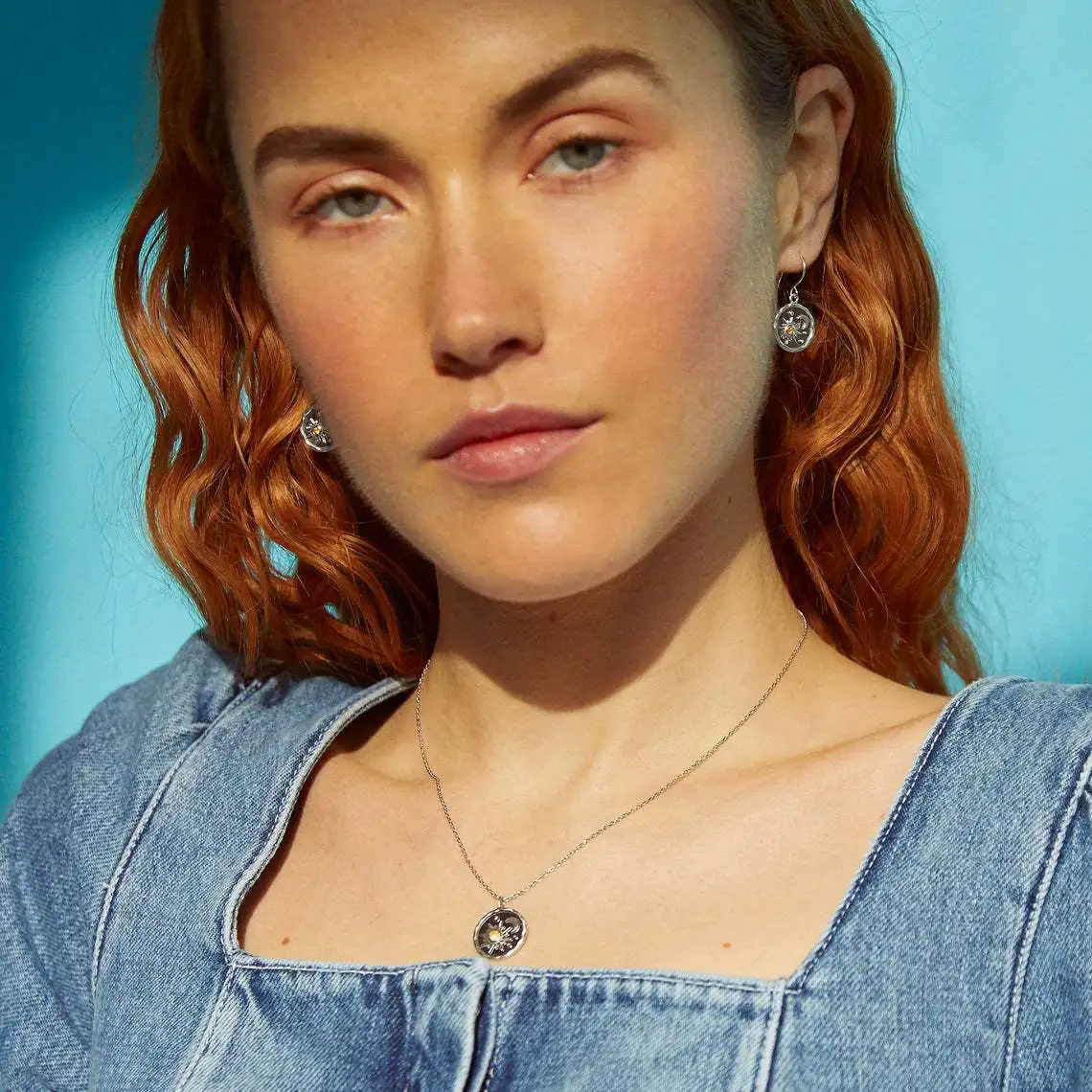 Винтажное ожерелье Yungqi с подвеской в виде солнца тотемного Луны женское