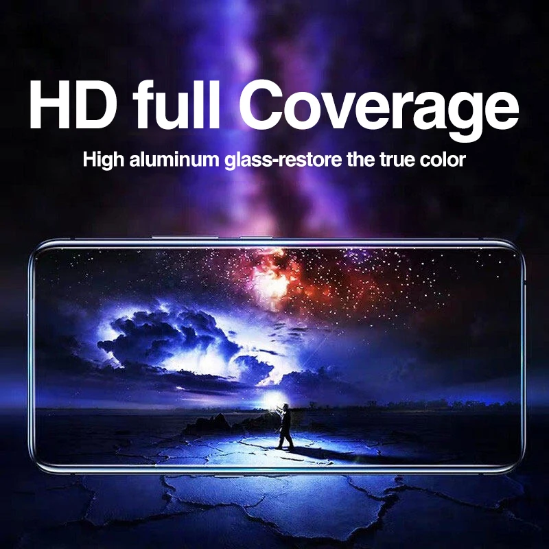 

4Pcs Full Tempered Glass For Huawei P30 P40 Lite P20 Pro Lite P Smart 2019 Glass For Huawei Mate 30 20 Lite P20 Screen Protector