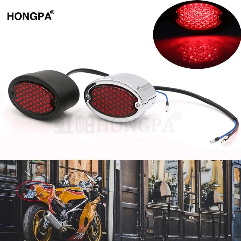 Универсальный Ретро настраиваемый мотоциклетный кафе гонщик светодиодный