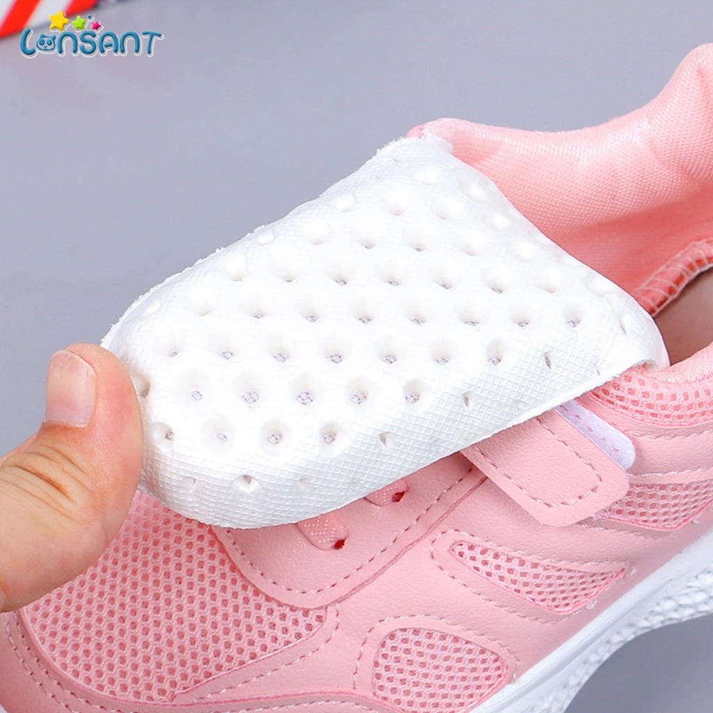 LONSANT Baby Sneakers 2019 Children Flat Shoes Infant Kids Girls Boys Solid Stretch Mesh Sport Run N30 | Детская одежда и обувь