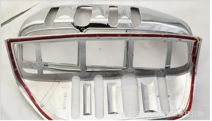 Автомобиль хром 2006 аксессуары Задний фонарь Крышка лампы отделка для Nissan Frontier