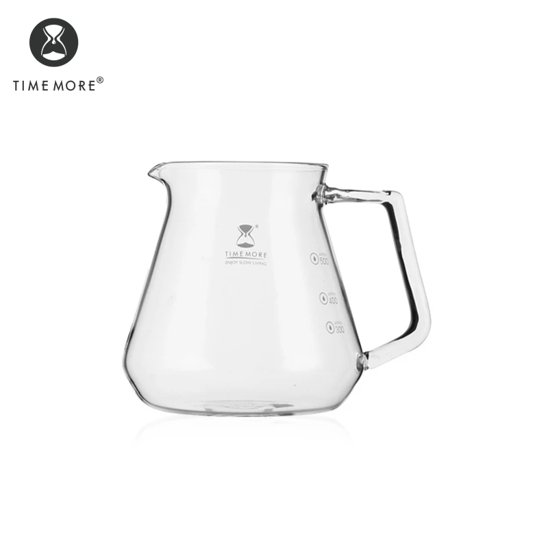 

TIMEMORE Store Coffee Tea Pot 360ml 600ml Glass Milk Mugs Contracted For Kitchen House Office