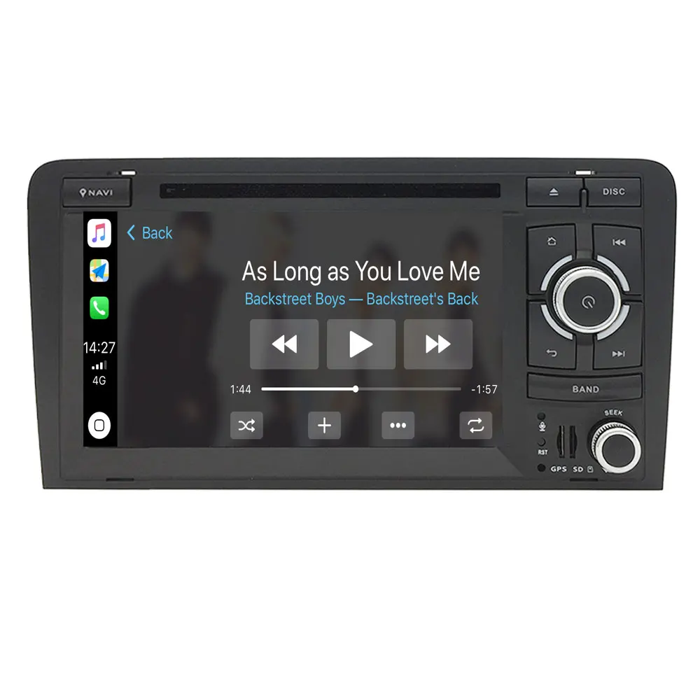 CarExc Android 9,0 с беспроводной CarPlay Радио Стерео dvd-плеер gps для Audi A3 8P 2003-2012 S3 8P 2006-2012 RS3 Sportback 2011