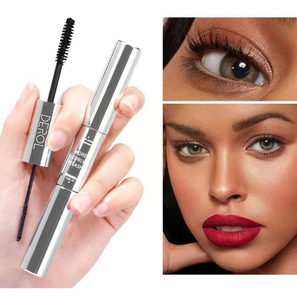 

Not Easy to Smudge Double-headed Mascara Waterproof Thin-headed Lashes Are Long Thick Mascara Curling and Quick-drying and A8B5
