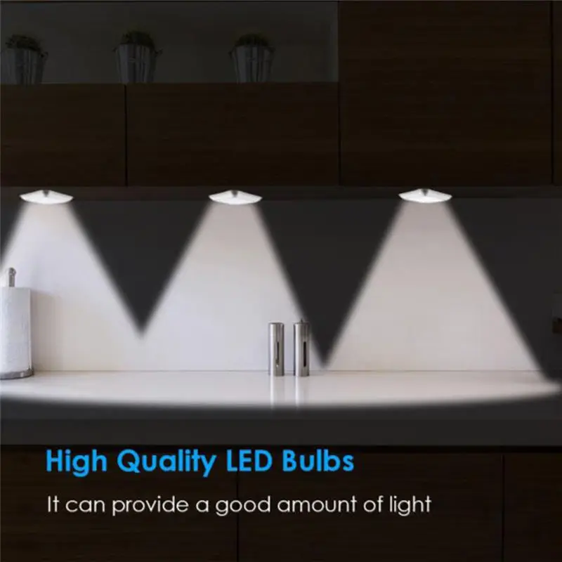 6 светодиодный PIR датчик движения ночник батарея для шкафа шкаф лестничное