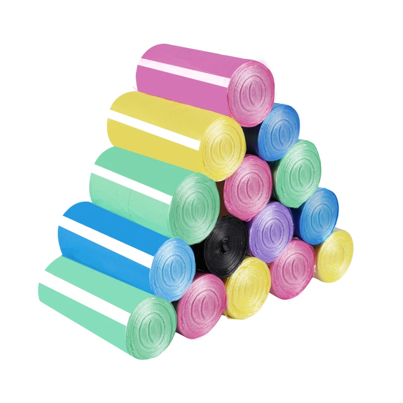 

50pcs/Roll 45x50cm Kitchen Thicker Storage Plastic Bags Household Large Garbage Bags Diaper Disposal Bag Rubbish Bag