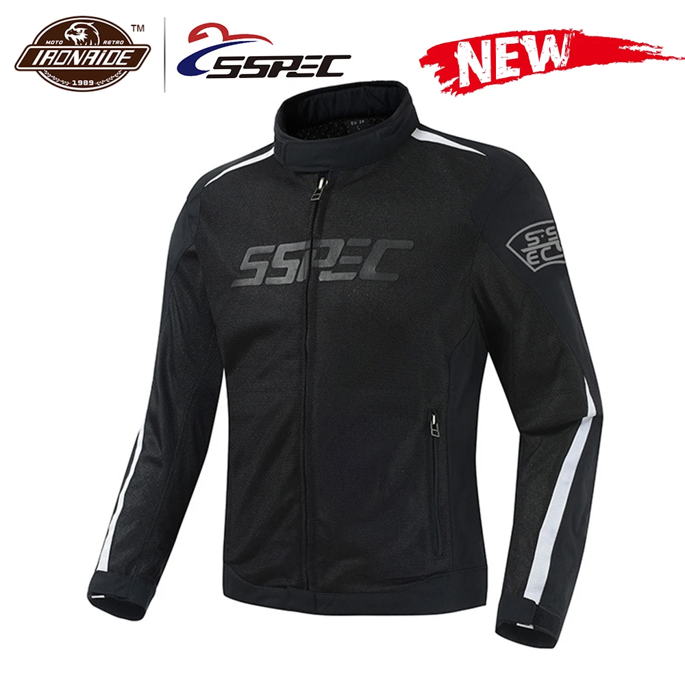 SSPEC ветрозащитная мотоциклетная куртка Мужская для мотокросса