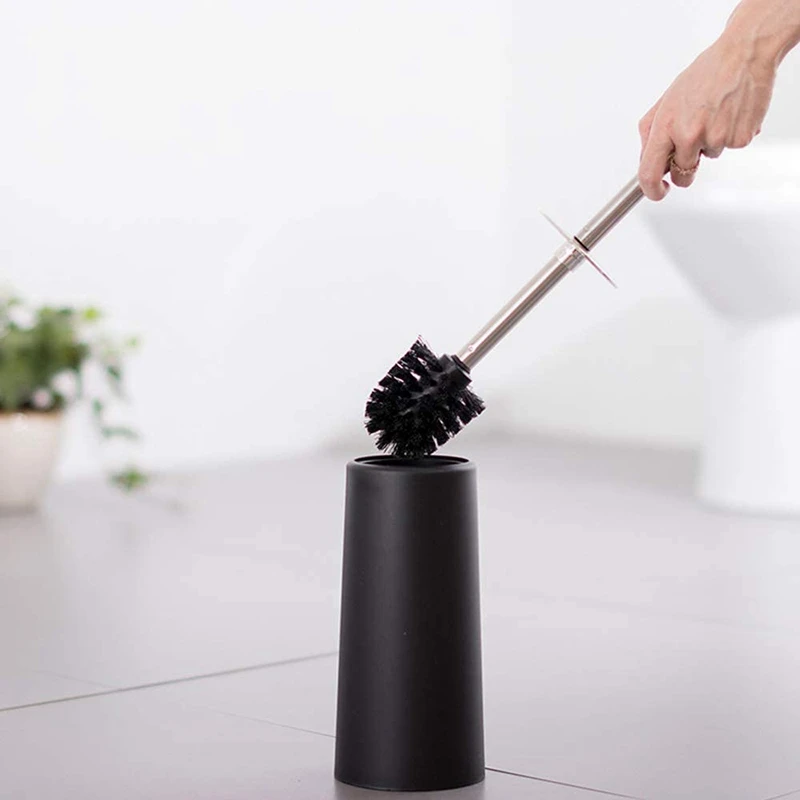 

Bathroom Toilet Brush,Toilet Brush with Holder Toilet Brush Set Toilet Brush Cleaner for Bathroom Toilet Durable,White