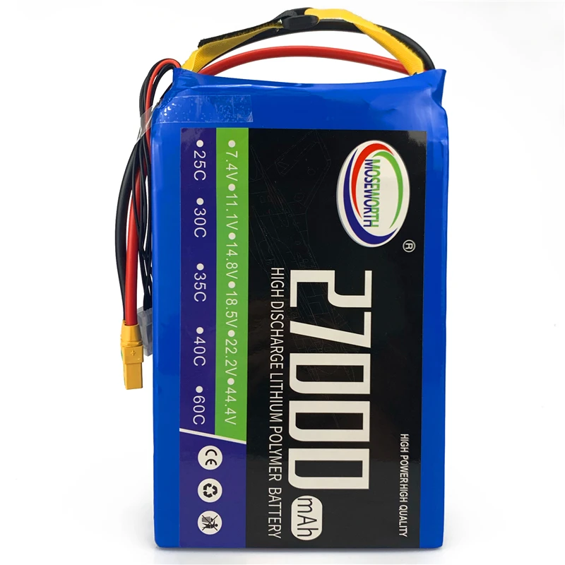 2S 3S 4S 5S 6S 27000 мА/ч 25C RC 7 4 V 11 1 14 8 18 5 22 2 с несколькими несущими винтами LiPo Батарея для