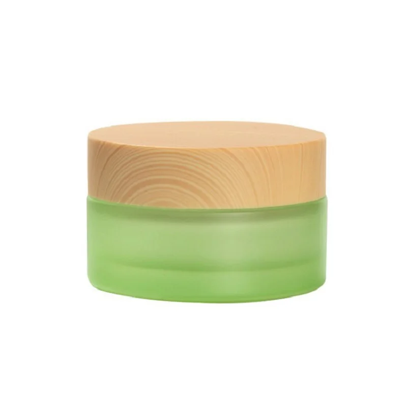 30G High Grade Wood Grain Cover Green Empty Packing Portable Small Cream Bottle Eye 10pcs/lot | Красота и здоровье