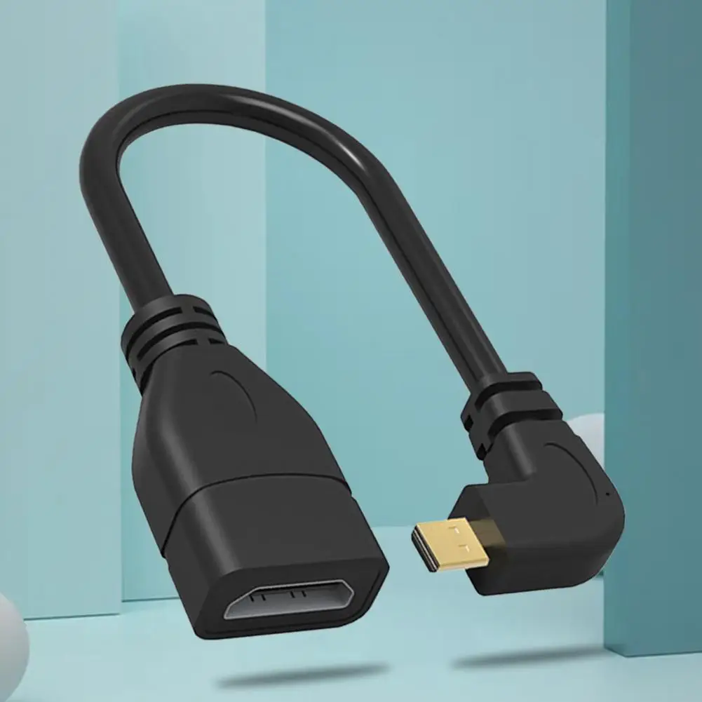 

Адаптер-удлинитель Bluelans, 20 см, 90 градусов, Micro HDMI