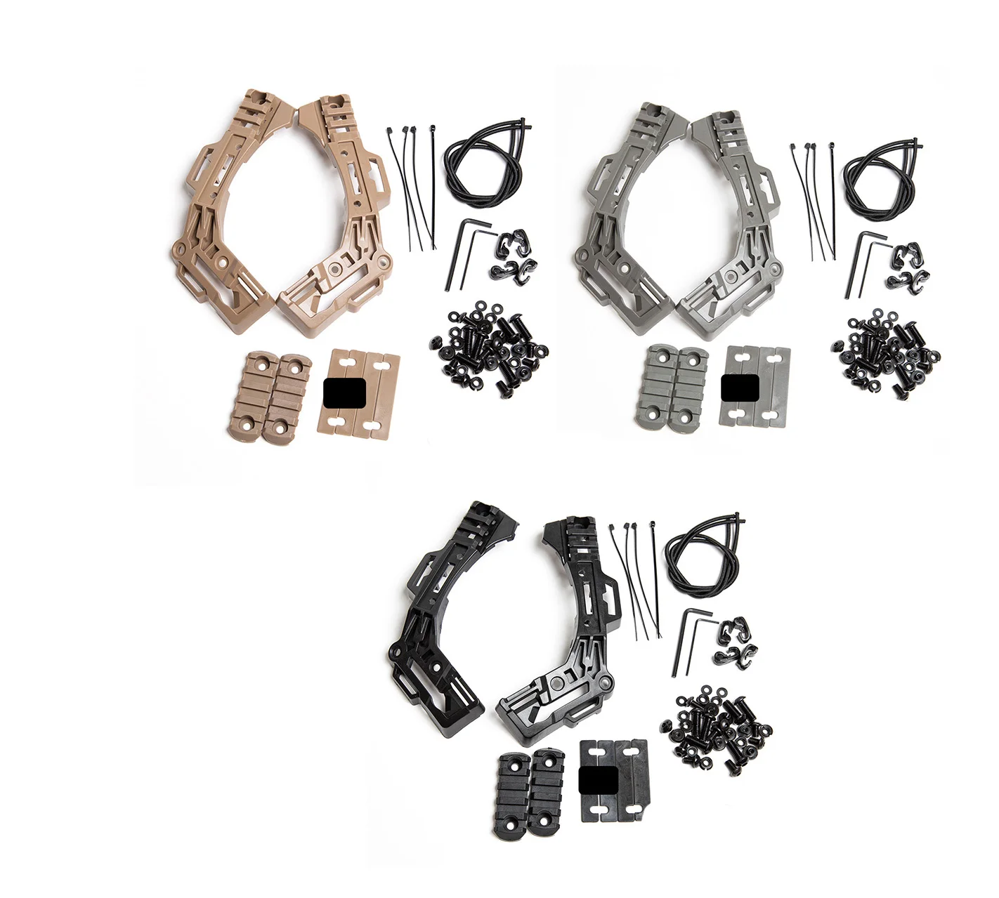 

FMA EX Tactical Helmet Replacement Rail Adapter 3.0 Helmet Guide Rail Suit Mount