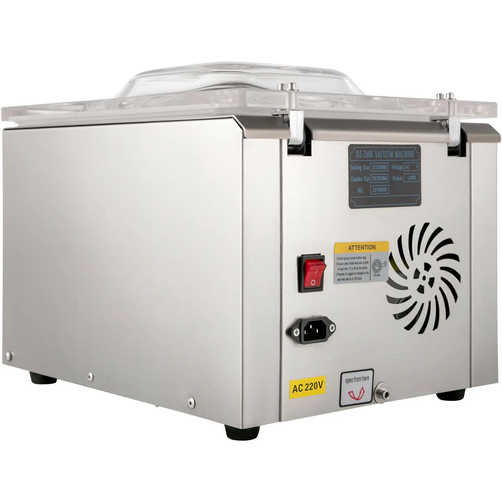 Вакуумная упаковочная машина коммерческий Регулируемый Электрический кухонный