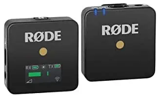 구매 Rode-무선 고 마이크 시스템, 전방향 라펠 마이크, 태니스터 및 수신기 장착, 스토니 에지 Lav 콘덴서 포함