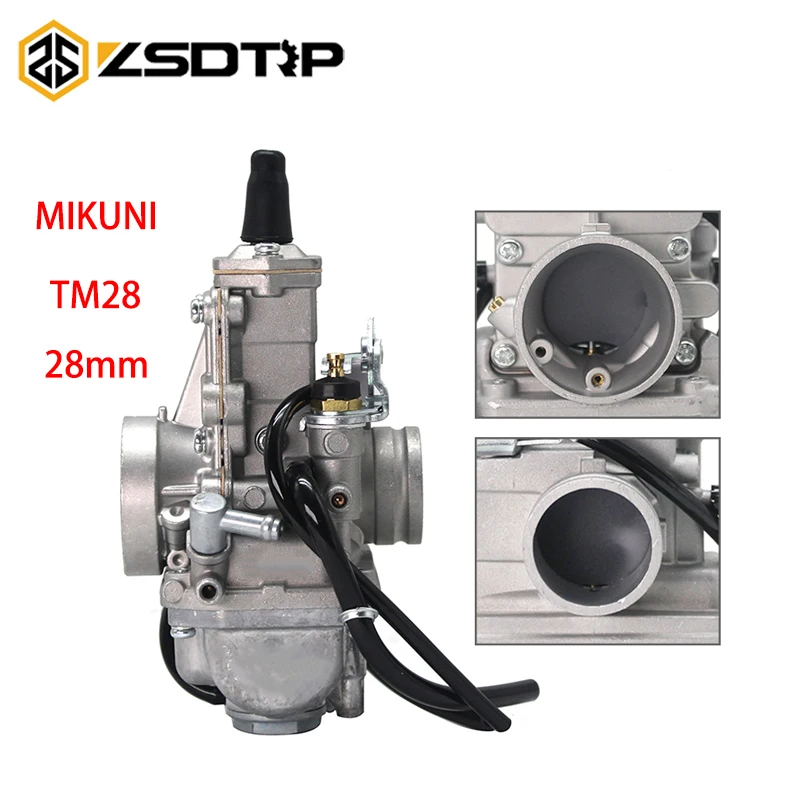 ZSDTRP Mikuni Карбюратор Vergaser Carb TM28 28 мм плоский слайд производительность гоночный