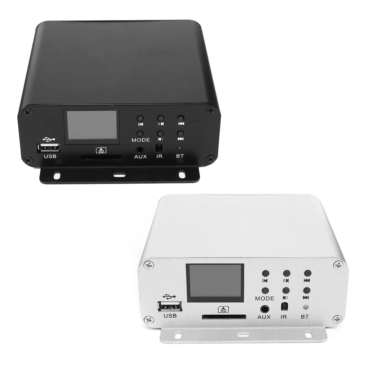 1000 Вт ЖК дисплей 4 шт bluetooth колонки для мотоцикла + система усилителя крепление на