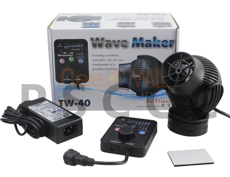 Jebao TW серийный аквариумный волновой производитель TW-10 TW25 TW40 для морских рифов аквариум для растений беспроводной контроль