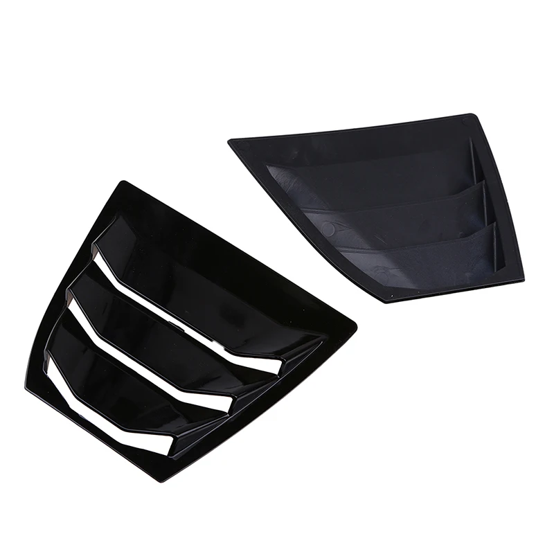 Posbay черная наклейка на заднее окно автомобиля Стайлинг авто боковое жалюзи совок
