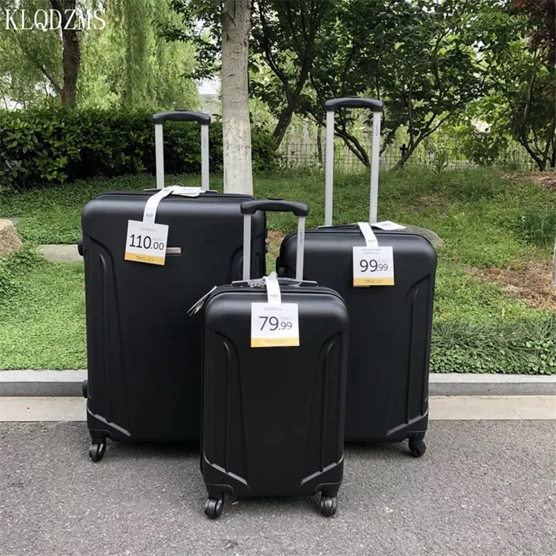 KLQDZMS 20 &quot24&quot 28 дюймов ABS чемодан на колесиках для путешествий сумка мужчин и