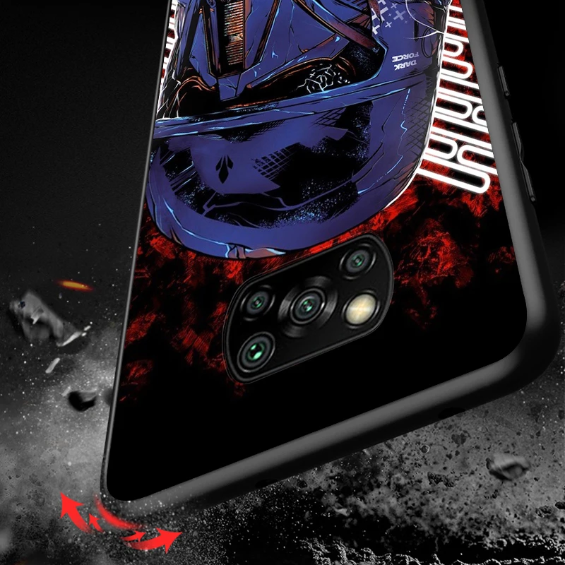 

Captain America Iron Man for Xiaomi Poco X3 NFC X2 M3 M2 F2 F3 Pro C3 F1 A2 Lite Mix3 Play Silicone Soft Black Phone Case