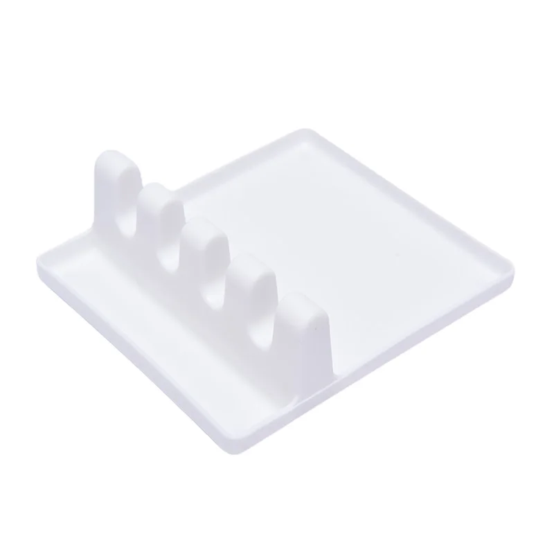 

1PCS Kitchen Spoon Holders Fork Spatula Rack Shelf Organizer Chopsticks Holder Pad Kitchen Accessories