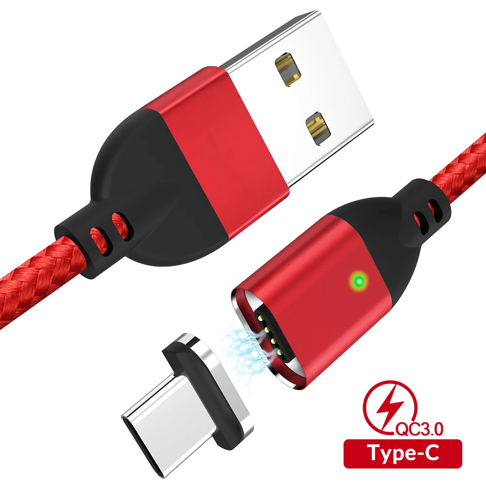 Magnetic USB C-line Data Synchronization for Samsung Galaxy S9 S8 Note 8 Plus Fast Charge 3.0 C-type C-Line | Мобильные телефоны и