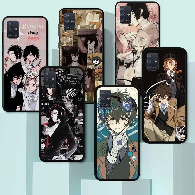 

Bungo Stray Dog Phone Case for Samsung A71 A80 A91 A01 A02 A11 A12 21 31 32 20E S 32 M10 20 30 31 31S 21 5G cover