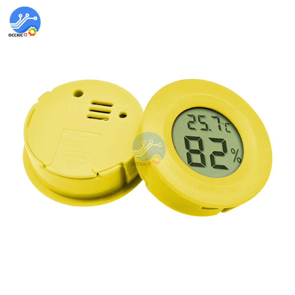 ЖК цифровой термометр контроллер температуры гигрометр детектор Крытый