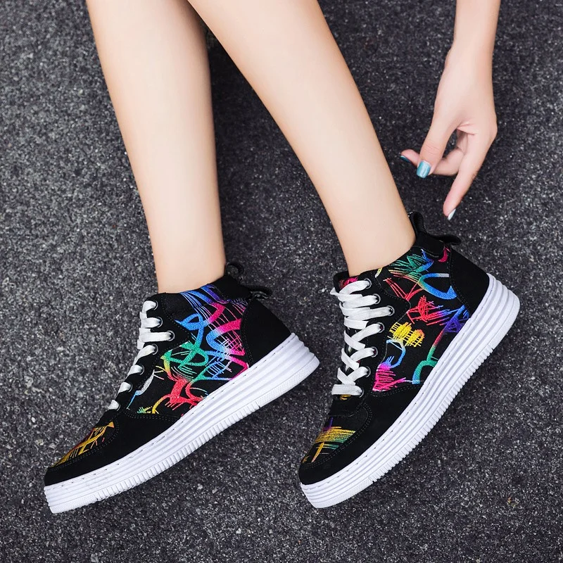 

Кроссовки мужские для бадминтона, модная обувь на платформе, высокие кеды для работы