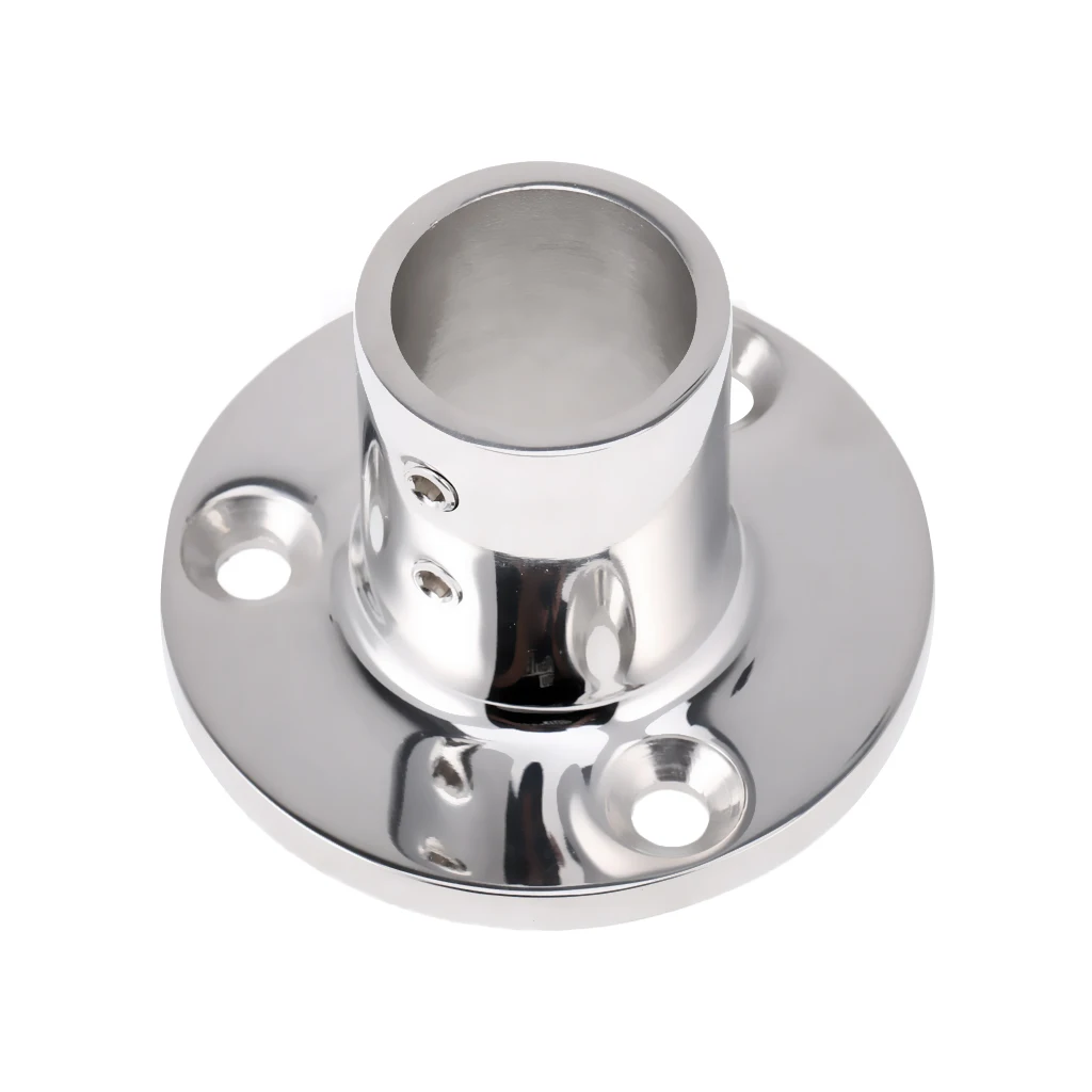 

Heavy Duty Marine Boats Handrail Hand Rail Hardware Fitting 90 Degree Round Base for 1 icnh 25mm Tube