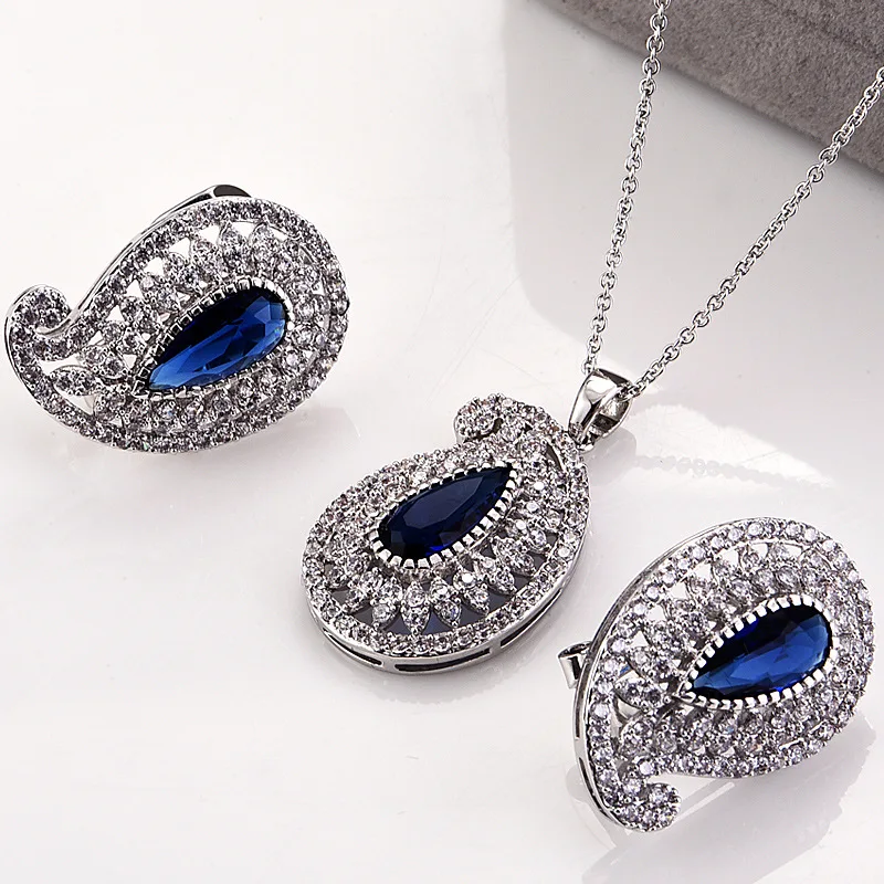 Модные свадебные Женские Ювелирные наборы с животными для женщин роскошные
