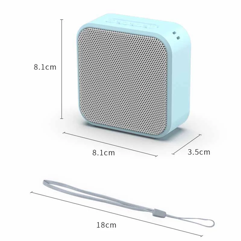 Популярный новый смарт динамик A70 Bluetooth звуковая коробка ПК + ABS с FM радио Громкий