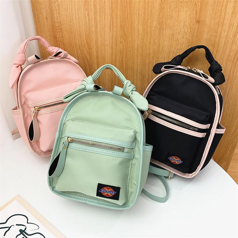 Новый Модный маленький мини-рюкзак женские милые мини-сумки для