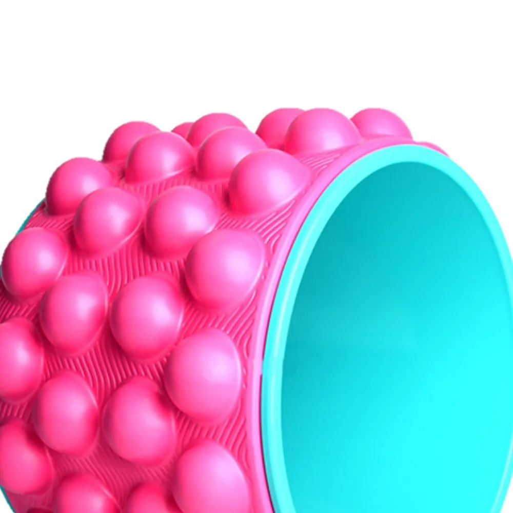 

Yoga Wheel Polka Dot Comfortable Yoga Prop Wheel for Stretching Improving Flexibility and Backbends